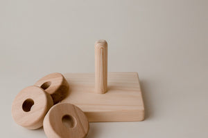 Montessori Vertical Ring Stacker