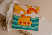 Load image into Gallery viewer, Ocean and Ship Puzzle Play Set