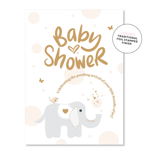 Baby Shower | Beige Elephant