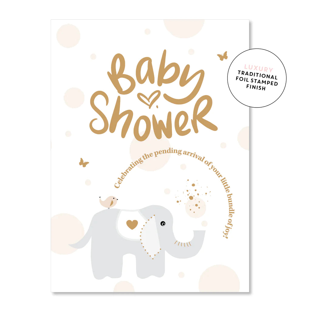 Baby Shower | Beige Elephant