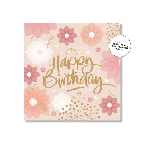 Floral Birthday | Mini Card