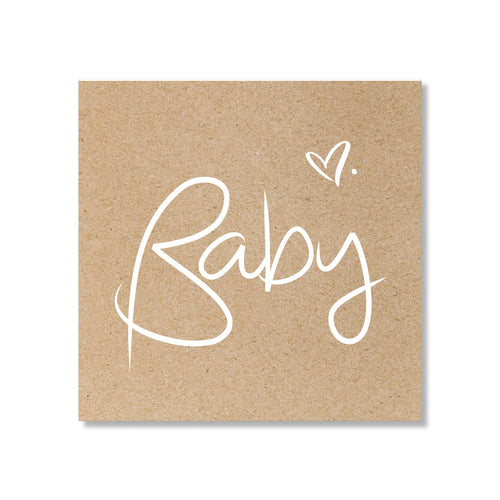 Baby | Kraft Mini Card