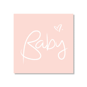 Baby | Pink Mini Card