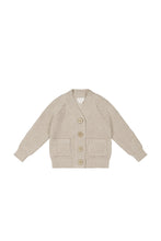 Load image into Gallery viewer, Arty Knitted Cardigan | Oat Marle SIZE 6YR
