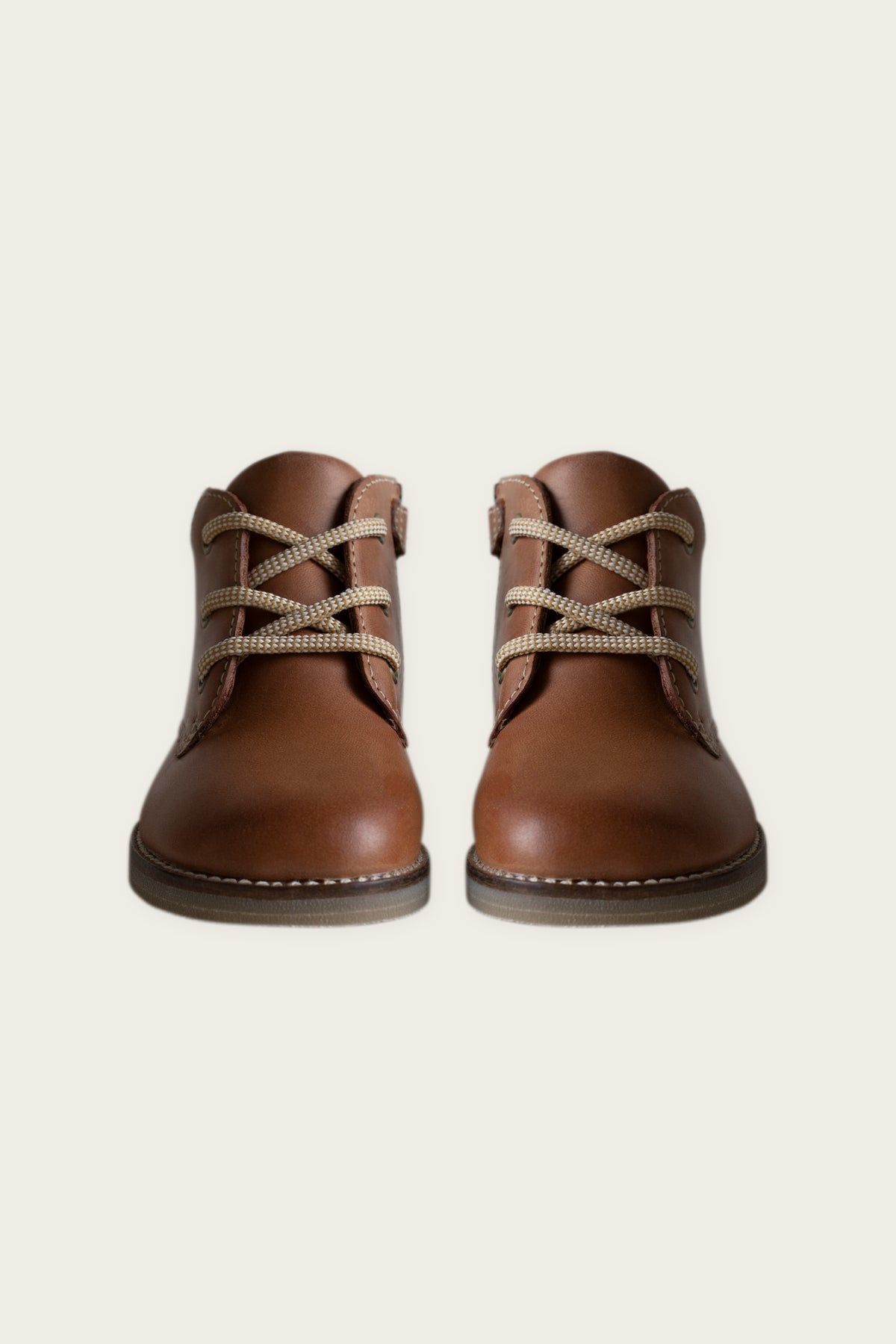 Leather Boots - Tan SIZE EU24
