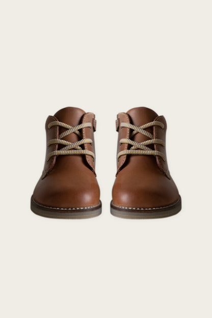 Leather Boots - Tan SIZE EU24