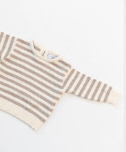 Load image into Gallery viewer, Frankie Knit - Chocolate Stripe SIZE 3YR