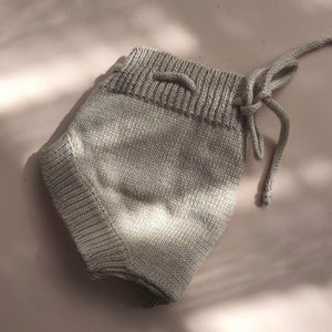 Baby Knitted Bloomers - Oat