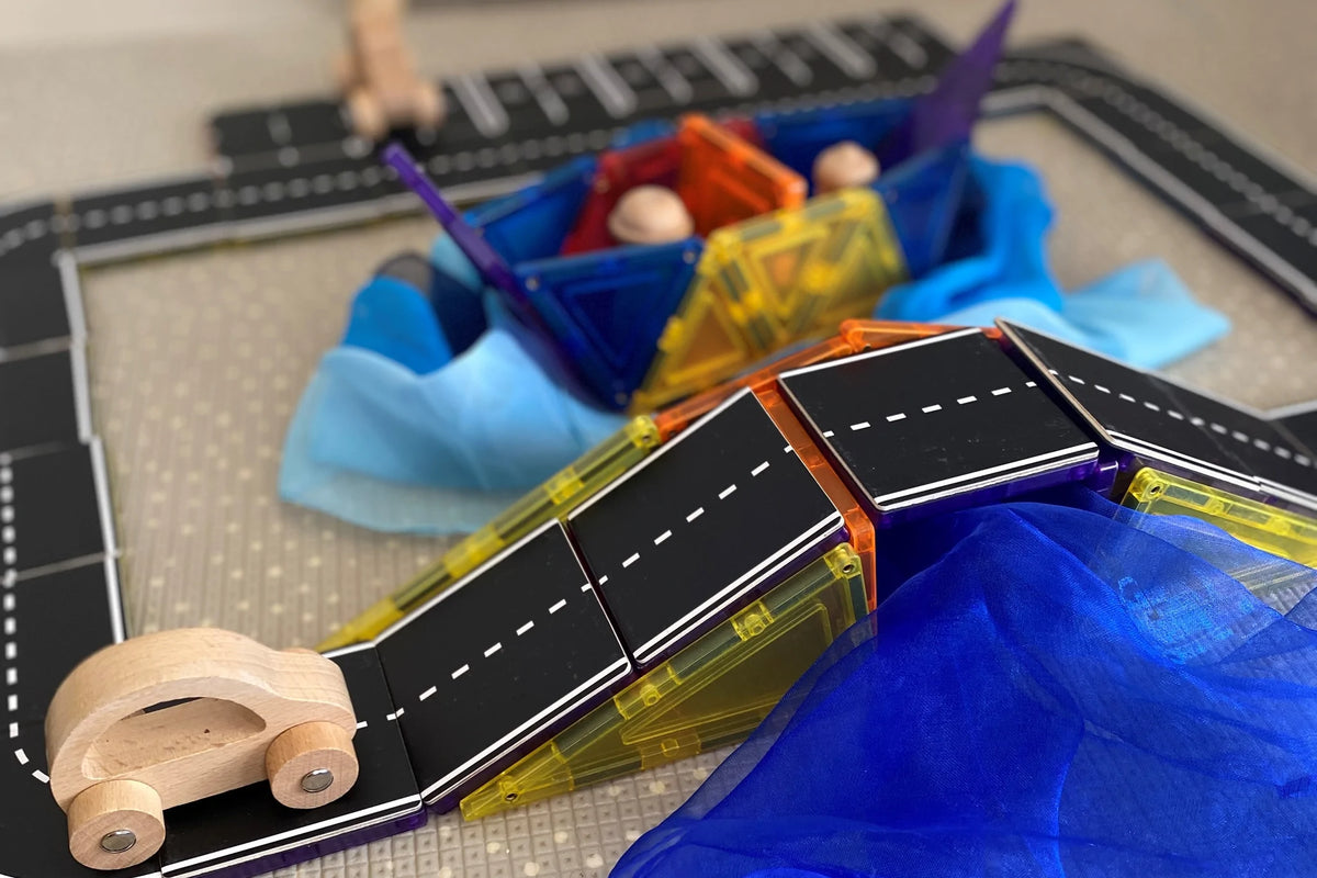 Road Tiles | Magnetic Tile Toppers