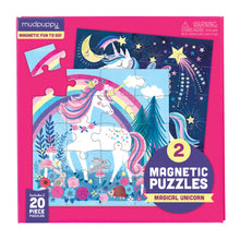 Load image into Gallery viewer, 20pc Magnetic Puzzle | Magic Unicorn