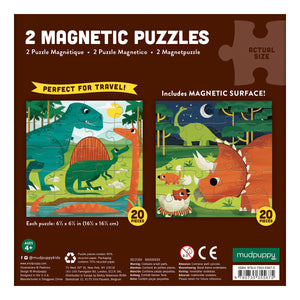 20pc Magnetic Puzzle | Dinosaur
