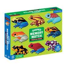 Load image into Gallery viewer, Shaped Memory Match Game | Frogs