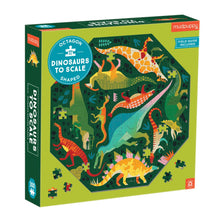 Load image into Gallery viewer, 300pc Octagon Puzzle | Dinosaurs to Scale