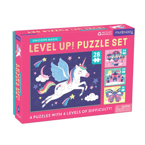Level Up 4 Puzzle Set | Unicorn