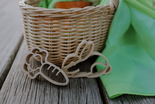Mini Bunny and Carrot Eco Cutter