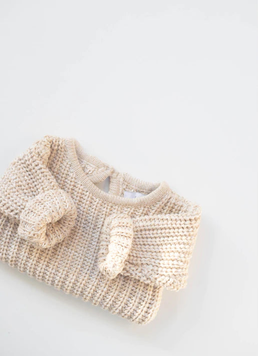 Zoa Knit - Oat SIZE 3YR