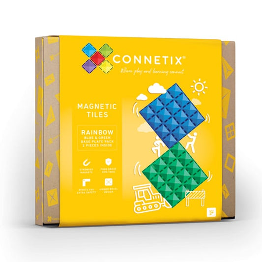 Blue and Green Base Plate 2pc