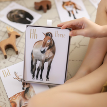 Load image into Gallery viewer, Animal Alphabet Flash Cards