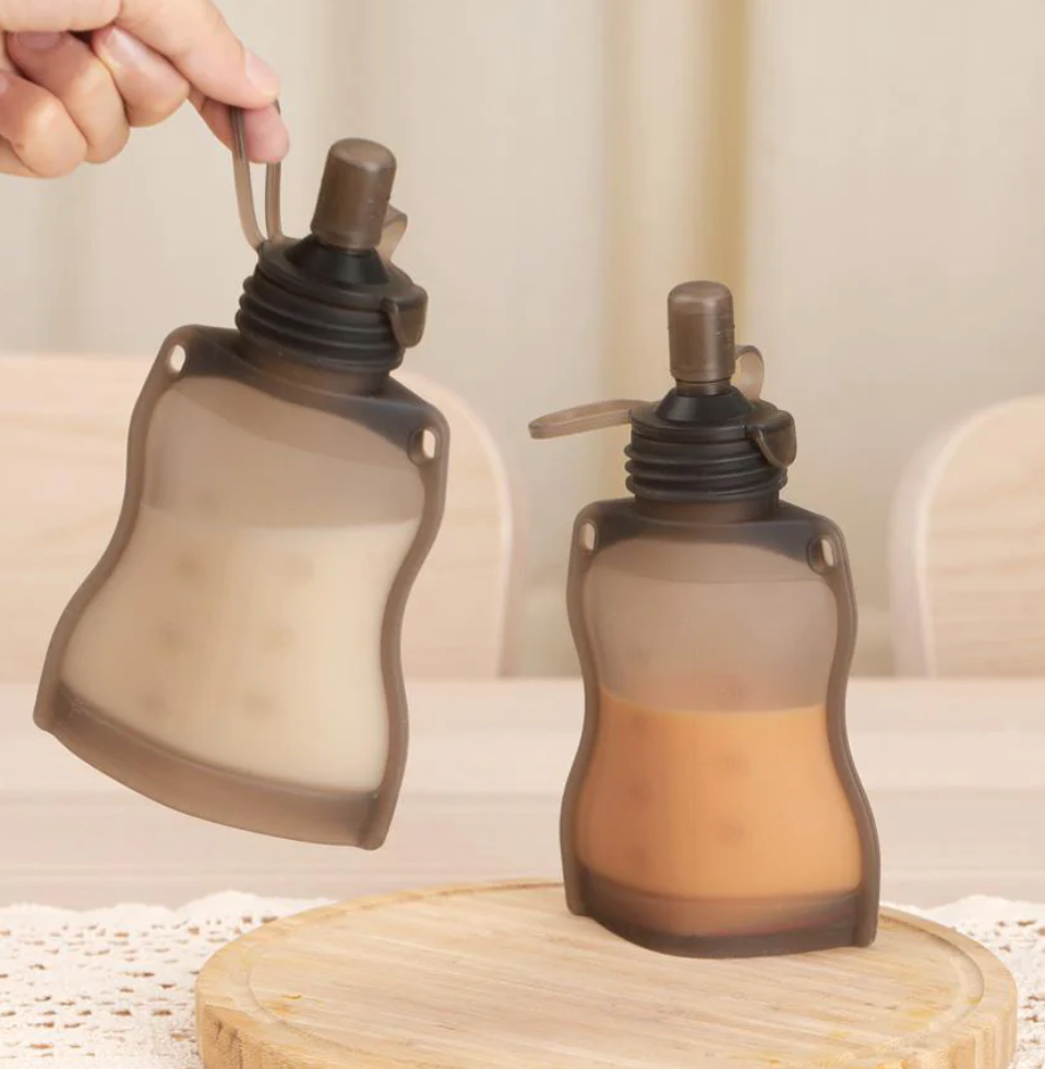 Silicone Yummy Pouch Sippy Spout