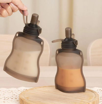 Silicone Yummy Pouch Sippy Spout