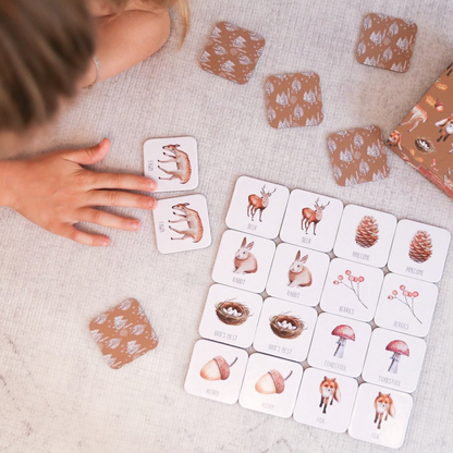 Woodland Memory Card Game