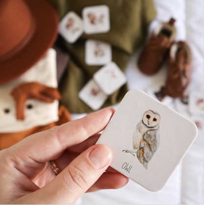 Woodland Memory Card Game