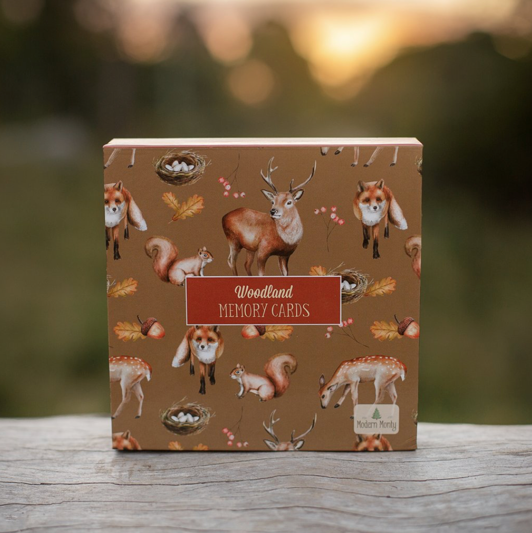Woodland Memory Card Game