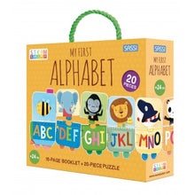 Load image into Gallery viewer, Sassi My First Alphabet Puzzle &amp; Book Set
