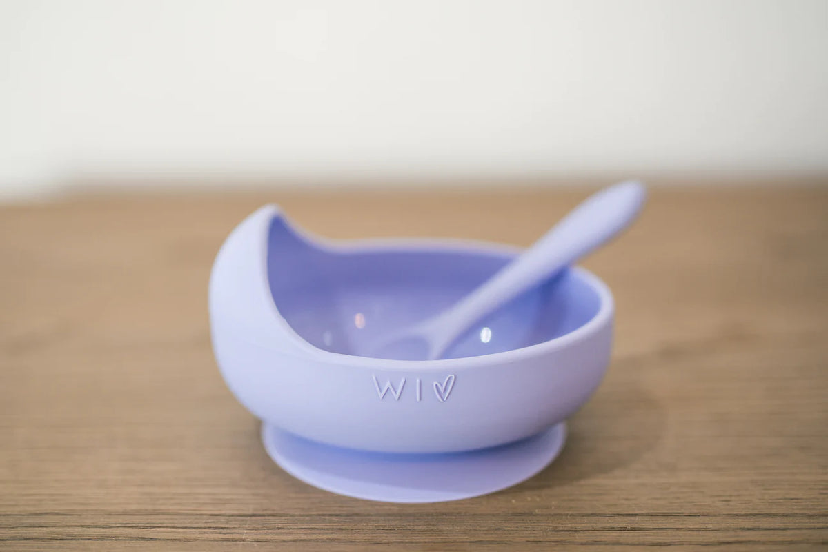 Silicone Bowl and Spoon Set