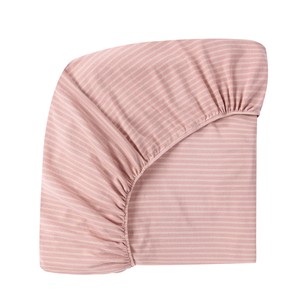 Organic Fitted Sheet | Candy Floss