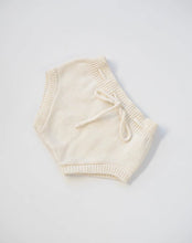 Load image into Gallery viewer, Baby Knitted Bloomers - Milk