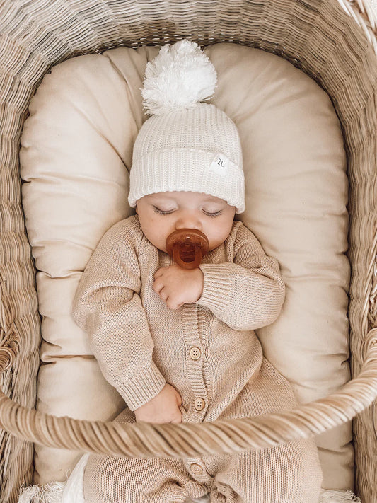 Beanie | Milk SIZE 3-12M