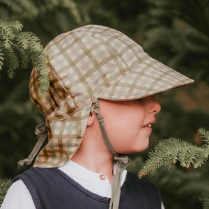 'Lounger' Baby Reversible Flap Sun Hat | Noah/Moss