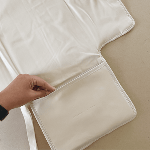 Portable Nappy Change Mat | Cotton Speckled
