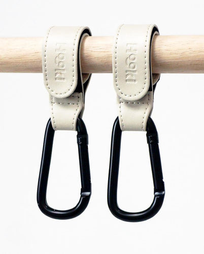 Duo Pram Clip Hook Set - IVORY