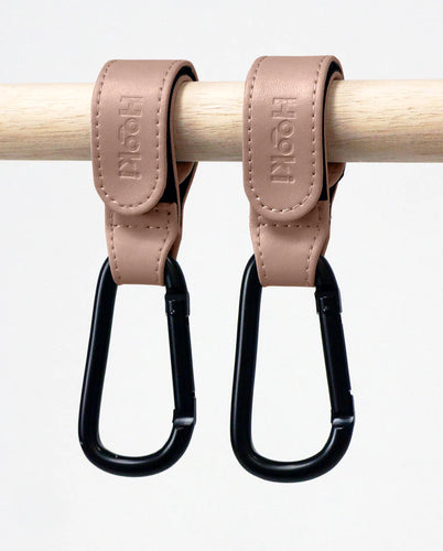 Duo Pram Clip Hook Set - MAUVE
