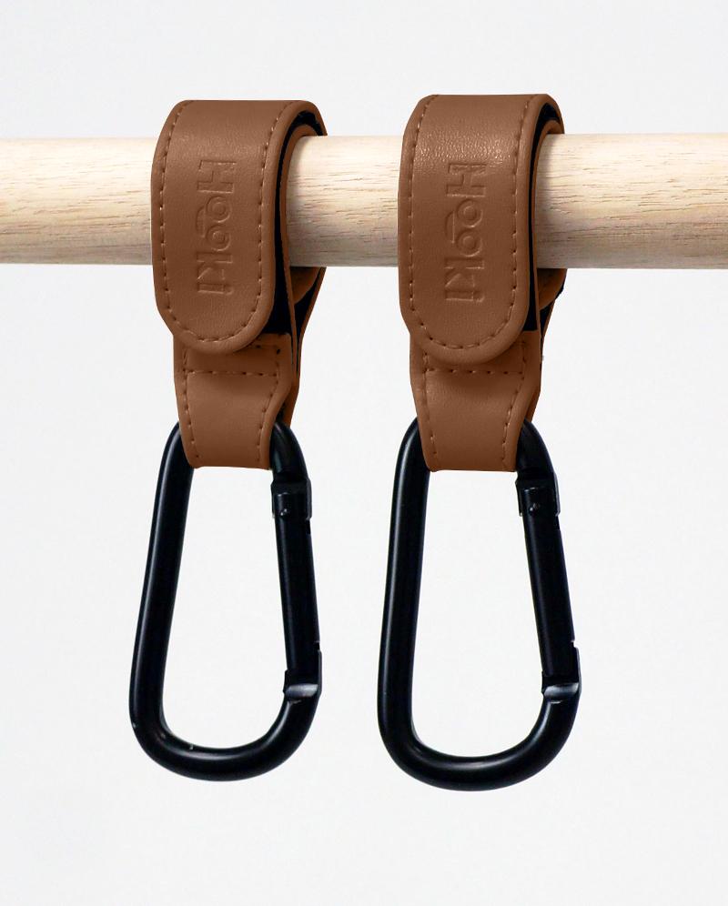 Duo Pram Clip Hook Set - TAN