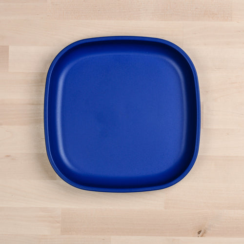 Re-Play LARGE Flat Plate - Navy Blue