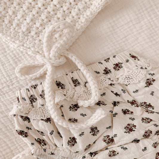 Bloomers in Christmas Floral
