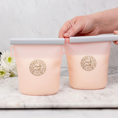 Reuseable Breastmilk Storage Bags - 2PK