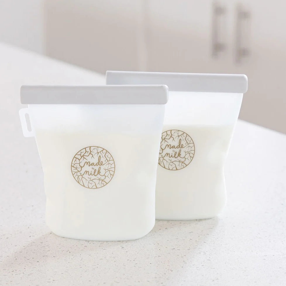 Reuseable Breastmilk Storage Bags - 2PK
