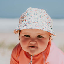 Load image into Gallery viewer, Kids Swim Legionnaire Hat | Floral SIZE 3-6M