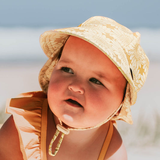 Kids Swim Legionnaire Hat | Sunflower SIZE 0-3M