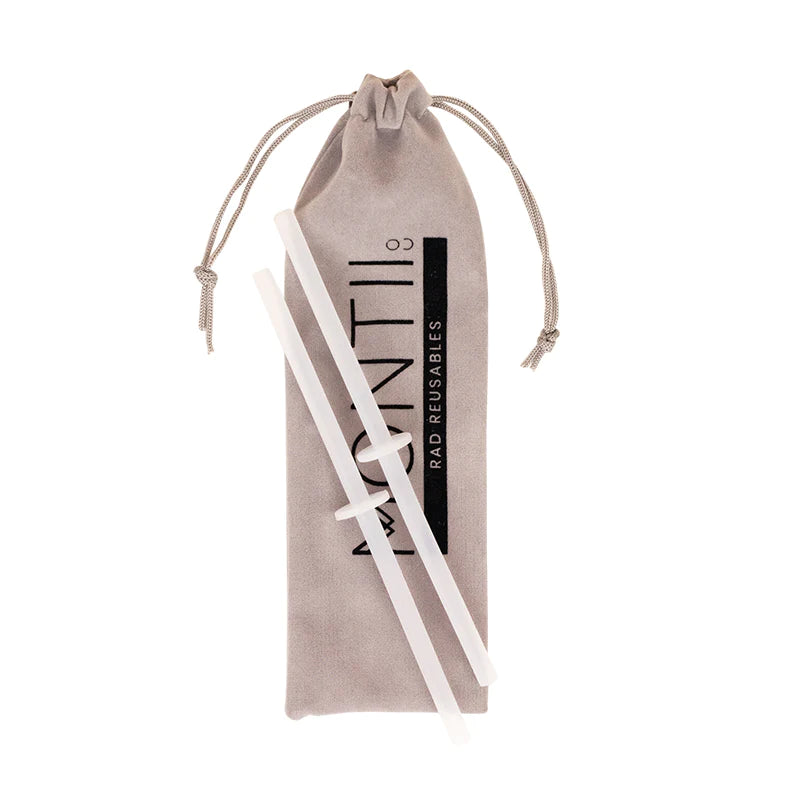 Silicone Mini Stopper Straw Set