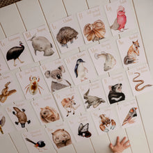 Load image into Gallery viewer, Australian Animal Alphabet Flash Cards
