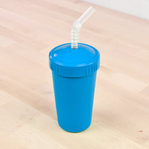 Re-Play Straw Cup with Reusable Straw - Sky Blue
