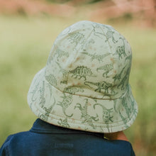 Load image into Gallery viewer, Toddler Bucket Sun Hat | Prehistoric SIZE 0-3M