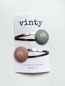 Vinty Button Clips