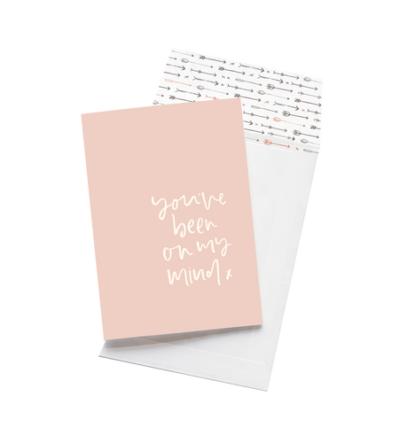 You've Been On My Mind | Greeting Card