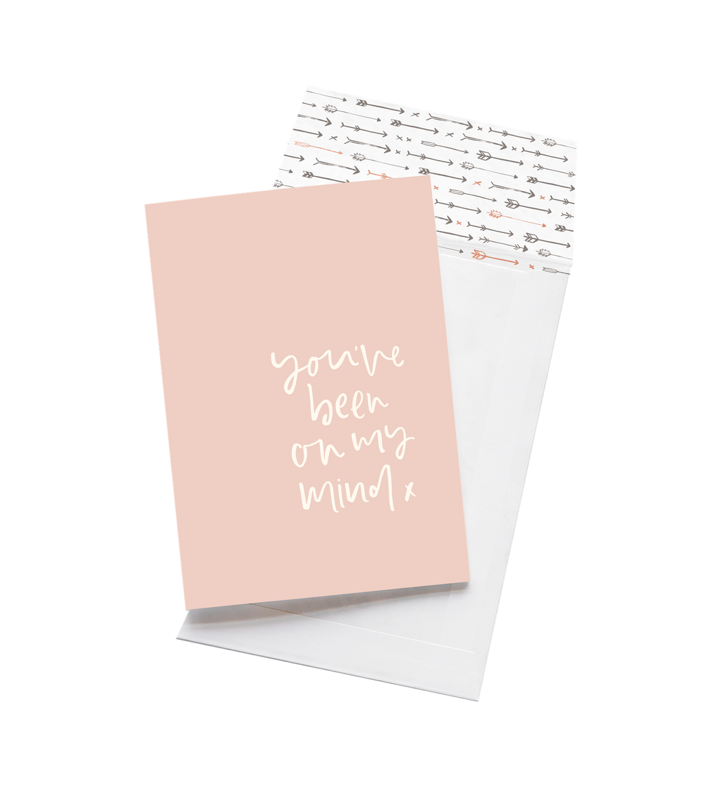 You've Been On My Mind | Greeting Card